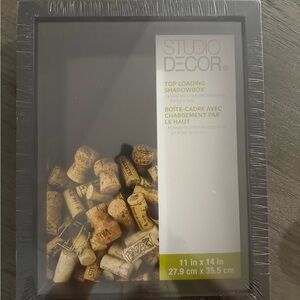 Studio Decor Black Shadow Box